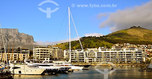  Subject: Port of Cape Town on Table Bay / Place: Cape Town city - South Africa - Africa / Date: 07/2010 