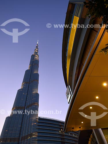  Subject: Burj Khalifa Building - tallest building in the world / Place: Dubai city - United Arab Emirates - Asia / Date: 03/2012 