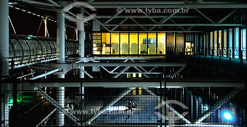  Subject: Inside of the Museum of Modern Art of Paris (1977) - located at the National Center of Art and Culture Georges Pompidou / Place: Paris - France - Europe / Date: 02/2012 