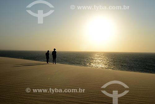  Subject: Jericoacoara beach that integrates the Jericoacoara National Park / Place: Jijoca de Jericoacoara city - Ceara state (CE) - Brazil / Date: 09/2012 