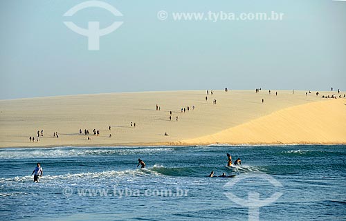  Subject: Jericoacoara beach and dune of the sunset (Duna do Por do Sol)  / Place: Jijoca de Jericoacoara city - Ceara state (CE) - Brazil / Date: 09/2012 