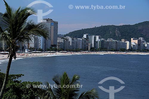  Subject: View of Copacabana beach / Place: Copacabana neighborhood - Rio de Janeiro city - Rio de Janeiro state (RJ) - Brazil / Date: 12/2012 
