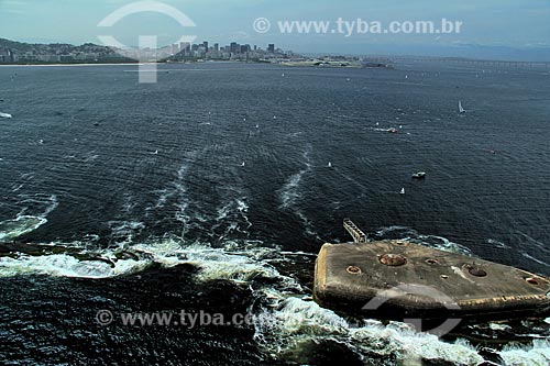  Subject: View of the Tamandare da Laje Fortress / Place: Rio de Janeiro city - Rio de Janeiro state (RJ) - Brazil / Date: 10/2012 