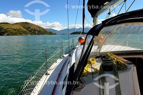  Subject: Boat at the Paraty Bay / Place: Paraty city - Rio de Janeiro state (RJ) - Brazil / Date: 07/2008 