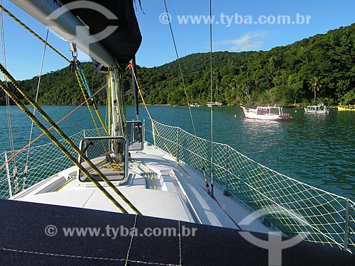  Subject: Boat at the Paraty Bay / Place: Paraty city - Rio de Janeiro state (RJ) - Brazil / Date: 07/2008 