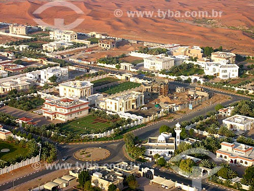  Subject: Houses at the Ramlat Zakher District / Place: Al Ain city - United Arab Emirates - Asia / Date: 01/2009 