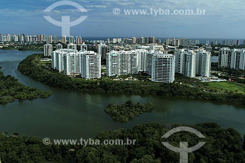  Subject: View of Tijuca lagoon / Place: Barra da Tijuca neighborhood - Rio de Janeiro city (RJ ) - Brazil / Date: 12/2012 