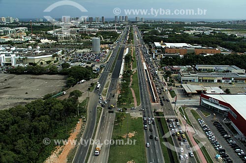  Subject: View of Ayrton Senna Avenue / Place: Barra da Tijuca neighborhood - Rio de Janeiro city (RJ ) - Brazil / Date: 12/2012 