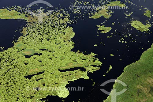  Subject: Aerial view of Biological Reserve Lago Piratuba (Piratuba Lake)  / Place: Amapa state (AP) - Brazil / Date: 05/2012 