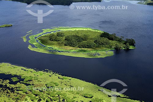  Subject: Aerial view of Biological Reserve Lago Piratuba (Piratuba Lake)  / Place: Amapa state (AP) - Brazil / Date: 05/2012 