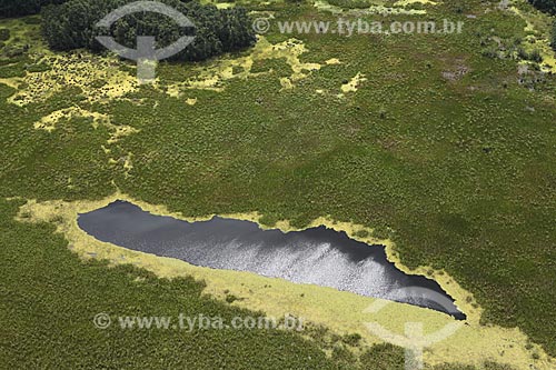  Subject: Aerial view of Biological Reserve Lago Piratuba (Piratuba Lake)  / Place: Amapa state (AP) - Brazil / Date: 05/2012 