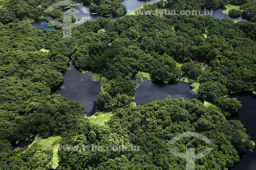  Subject: Aerial view of Biological Reserve Lago Piratuba (Piratuba Lake)  / Place: Amapa state (AP) - Brazil / Date: 05/2012 