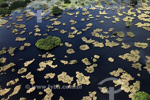  Subject: Aerial view of Biological Reserve Lago Piratuba (Piratuba Lake)  / Place: Amapa state (AP) - Brazil / Date: 05/2012 