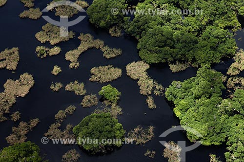  Subject: Aerial view of Biological Reserve Lago Piratuba (Piratuba Lake)  / Place: Amapa state (AP) - Brazil / Date: 05/2012 