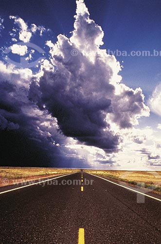  Subject: Road in Patagonia / Place: Argentina - South America / Date: 09/2002 