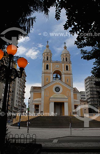  Subject: Metropolitan Cathedral of Florianopolis (1773) - dedicated to Nossa Senhora do Desterro / Place: Florianopolis city - Santa Catarina state (SC) - Brazil / Date: 10/2011 