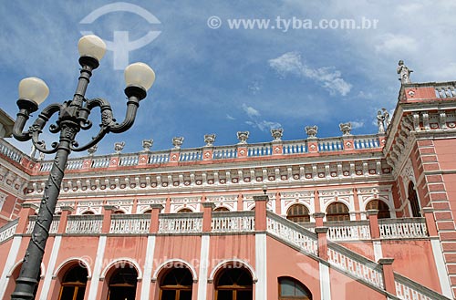  Subject: Details of Cruz e Souza Palace - old Rosado Palace - now houses the Historical Museum of Santa Catarina / Place: Florianopolis city - Santa Catarina state (SC) - Brazil / Date: 10/2011 