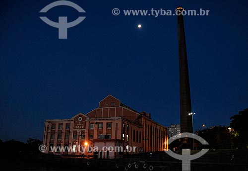  Subject: Usina do Gasometro Culture Center (1928) at night / Place: Porto Alegre city - Rio Grande do Sul state (RN) - Brazil / Date: 11/2011 