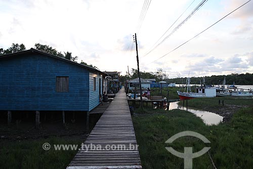  Subject: Sucuriju Village - Biological Reserve Lago Piratuba (Piratuba Lake)  / Place: Amapa state (AP) - Brazil / Date: 05/2012 