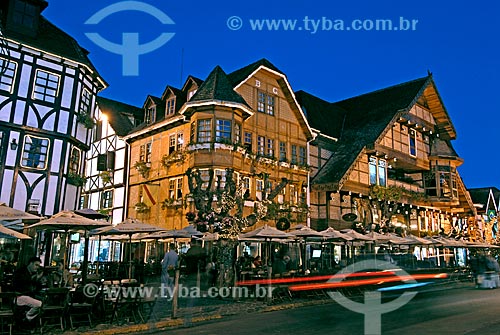  Subject: Restaurants of the Village Capivari / Place: Capivari neighborhood - Campos do Jordao city - Sao Paulo state (SP) - Brazil / Date: 06/2006 