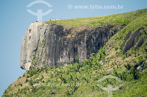  Subject: Excerpt from the top of the Rock of Gavea / Place: Barra da Tijuca neighborhood - Rio de Janeiro city - Rio de Janeiro state (RJ) - Brazil / Date: 09/2012 