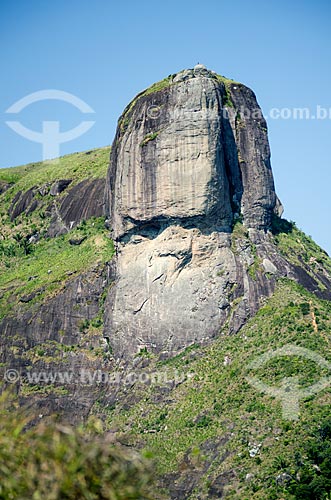  Subject: Excerpt from the top of the Rock of Gavea / Place: Barra da Tijuca neighborhood - Rio de Janeiro city - Rio de Janeiro state (RJ) - Brazil / Date: 09/2012 