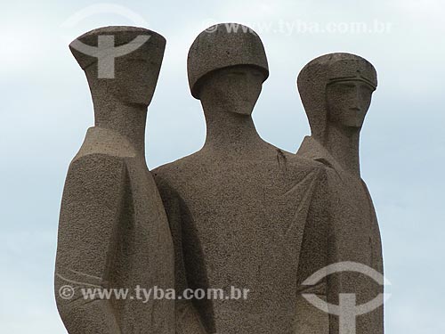  Subject: Monument to the dead of World War II / Place: Gloria neighborhood - Rio de Janeiro city - Rio de Janeiro state (RJ) - Brazil / Date: 11/2010 