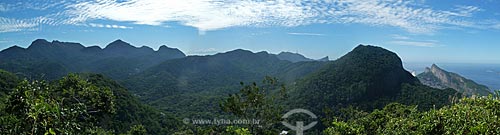  Subject: View of  mountains of Tijuca Forest / Place: Rio de Janeiro city - Rio de Janeiro state (RJ) - Brazil / Date: 05/2011 