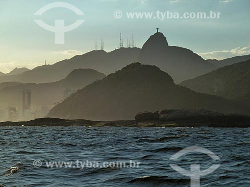  Subject: View of Sumare and Corcovado Mountain from Guanabara Bay / Place: Rio de Janeiro city - Rio de Janeiro state (RJ) - Brazil / Date: 02/2012 