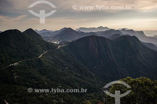  Subject: View of Teresopolis city from escalavrado trail in Serra dos Orgaos National Park / Place: Teresopolis city - Rio de Janeiro state (RJ) - Brazil / Date: 10/2012 
