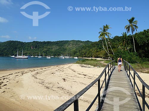  Subject: Lopes Mendes trail - Bay of Palms - Palmas Beach / Place: Ilha Grande District - Angra dos Reis city - Rio de Janeiro state (RJ) - Brazil / Date: 06/2011 