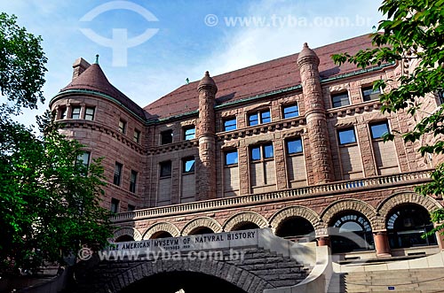  Subject: Facade side of the south entrance of the American Museum of Natural History / Place: Manhattan - New York - United States of America - North America / Date: 05/2011 