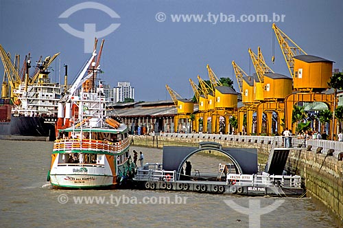  Subject: Boats in Estacao das Docas / Place: Belem - Para (PA) - Brazil / Date: 2001 