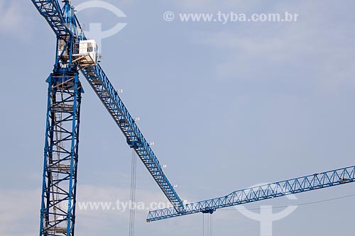  Subject: Reform Journalist Mario Filho Stadium - also known as Maracana - reparations for hoisting cables that will support the roof of the stadium / Place: Maracana neighborhood - Rio de Janeiro city - Rio de Janeiro (RJ) - Brazil / Date: 12/2012 