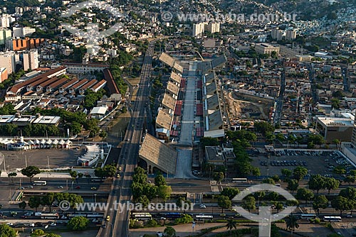  Subject: Aerial view of the Sambadrome (1984) / Place: City center - Rio de Janeiro city - Rio de Janeiro state (RJ) - Brazil / Date: 12/2012 