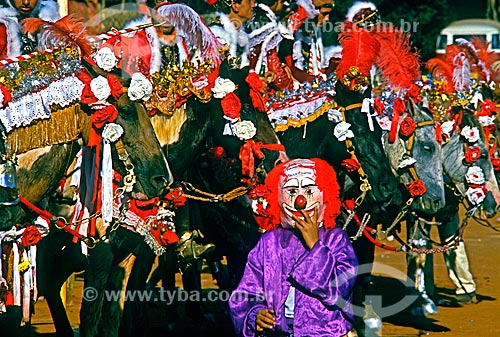  Subject: Horsemen during the Festa do Divino / Place: Pirenopolis city - Goias state (GO) - Brazil / Date: 2000 