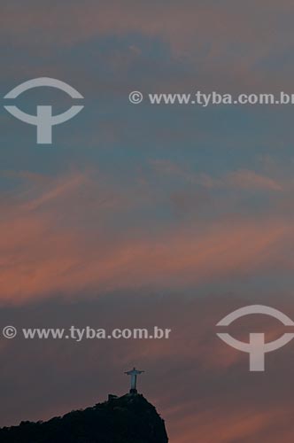  Subject: Sunset in Christ the Redeemer (1931) / Place: Rio de Janeiro city - Rio de Janeiro state (RJ) - Brazil / Date: 11/2012 