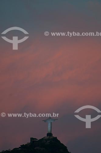  Subject: Sunset in Christ the Redeemer (1931) / Place: Rio de Janeiro city - Rio de Janeiro state (RJ) - Brazil / Date: 11/2012 