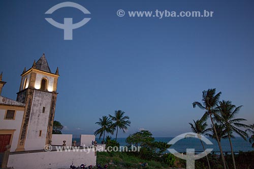  Subject: Sao Salvador do Mundo Church - also known as Se Church (XVI century) / Place: Olinda city - Pernambuco state (PE) - Brazil / Date: 01/2013 