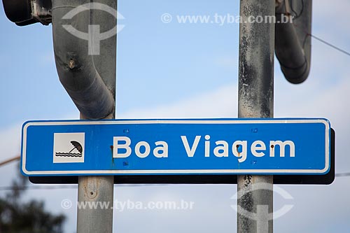  Subject: Plaque at Boa Viagem Beach / Place: Boa Viagem neighborhood - Recife city - Pernambuco state (PE) - Brazil / Date: 01/2013 