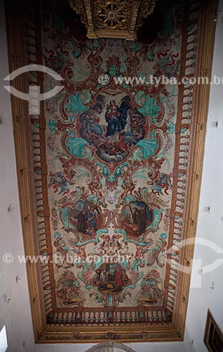  Subject: Ceiling of Santo Antonio Church (1588) / Place: Igarassu city - Pernambuco state (PE) - Brazil / Date: 01/2013 