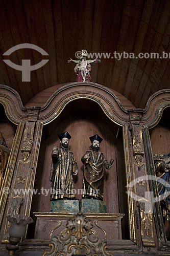 Subject: Inside of Church of Saints Cosme and Damiao / Place: Igarassu city - Pernambuco state (PE) - Brazil / Date: 01/2013 