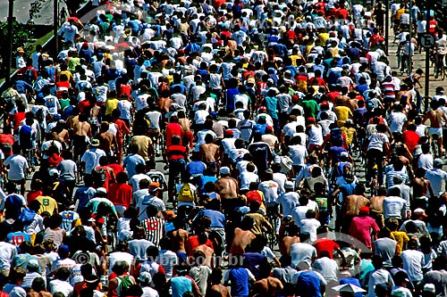  Subject: Cyclists during the Cycle Tour of Spring / Place: Sao Paulo city - Sao Paulo state (SP) - Brazil / Date: 1984 