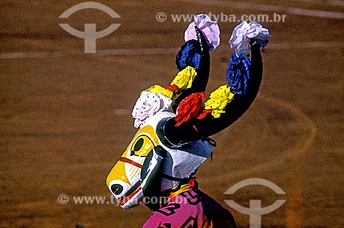  Subject: Horsemen masked during the Festa do Divino / Place: Pirenopolis city - Goias state (GO) - Brazil / Date: 1992 