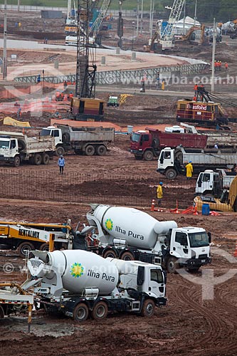  Subject: Construction works of the Rio 2016 Olympic Village / Place: Barra da Tijuca neighborhood - Rio de Janeiro city - Rio de Janeiro state (RJ) - Brazil / Date: 01/2013 