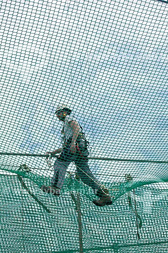  Subject: Reform Journalist Mario Filho Stadium - also known as Maracana - installation of the stadium roof / Place: Maracana neighborhood - Rio de Janeiro city - Rio de Janeiro state (RJ) - Brazil / Date: 02/2013 