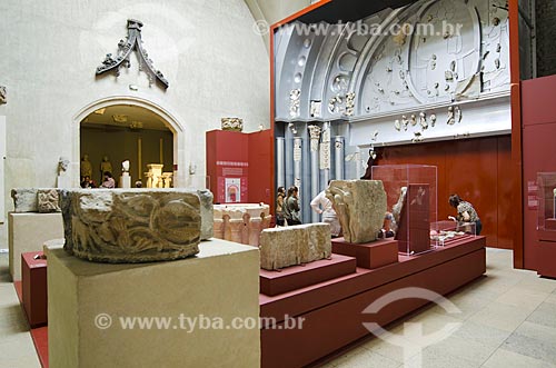  Subject: Inside of Musée National du Moyen Age (National Museum of the Middle Ages) - also known as Cluny Museum / Place: Paris - France - Europe / Date: 05/2012 