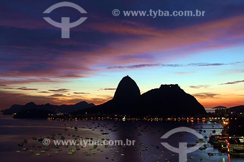  Subject: Botafogo Bay and Sugar Loaf in the background / Place: Botafogo neighborhood - Rio de Janeiro city - Rio de Janeiro state (RJ) - Brazil / Date: 02/2013 