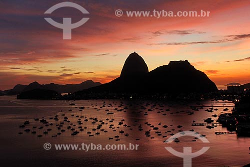  Subject: Botafogo Bay and Sugar Loaf in the background / Place: Botafogo neighborhood - Rio de Janeiro city - Rio de Janeiro state (RJ) - Brazil / Date: 02/2013 