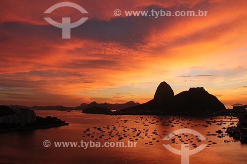  Subject: Botafogo Bay and Sugar Loaf in the background / Place: Botafogo neighborhood - Rio de Janeiro city - Rio de Janeiro state (RJ) - Brazil / Date: 02/2013 